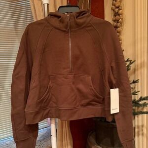 NWT Lululemon Half Zip Scuba.